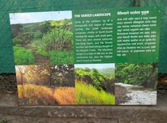 Information board at the entrance of Sanjay Gandhi National Park, Mumbai