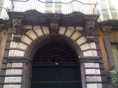 Portale of Palazzo Serra di Cassano in Naples