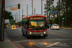 8448 bus on the 167 route