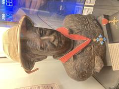 Bust of Trevor Baylis at Eel Pie Island Museum