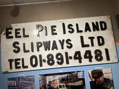 Eel Pie Island Museum sign