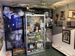 Jazz display at Eel Pie Island Museum