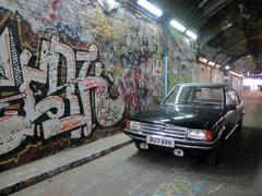 1984 Ford Granada parked on Leake Street