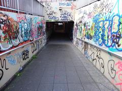 Tunnel to Leake Street in London