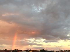 Horizontal rainbow formation in Montes Claros, MG