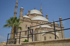 full view of Citadel of Salah el Deen Al Ayoubi in Cairo