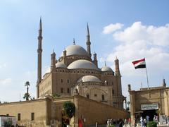 Alabaster Mosque exterior view