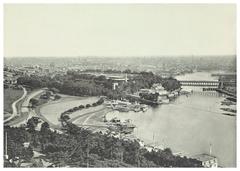 panoramic view from Lemon Hill Observatory in Fairmount Park