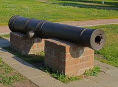 Kolomenskoe Museum Reserve artillery barrels