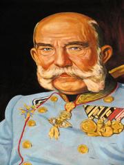 Portrait of Emperor Franz Joseph in Cracow, Poland