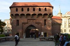 St Florian's Gate in Kraków, Poland