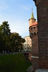 St Florian's Gate in Kraków, Poland