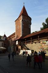 St Florian's Gate in Kraków, Poland