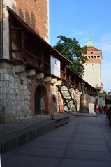 St Florian's Gate in Kraków