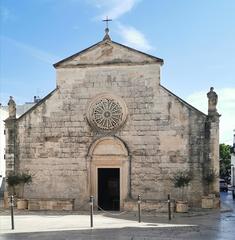 Facade of Madonna della Greca church in Locorotondo