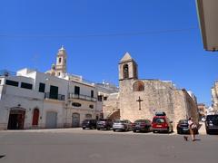 Eglise Madonna della Greca view from Piazza Antonio Mitrano in Locorotondo