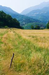 Landscape view of Schio Rivo Ballarin during summer in Italy