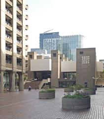 Approach to the Barbican Centre