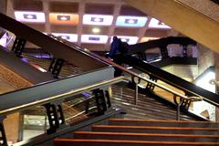 Stairs in the Barbican Centre