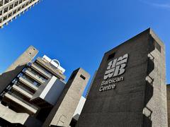 Barbican Centre architectural angles