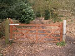 Warren Lane bridleway at Kendal End in Lickey Hills Country Park