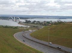 Brasilia DF Brazil JK Bridge access