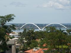 Brasilia DF Brazil Ponta JK seen from Ermida