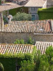 Overview of Carcassonne rooftops