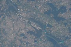 View of France from space during ISS Expedition 20