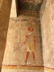 Anubis Chapel at the Mortuary Temple of Hatshepsut in Luxor, Egypt