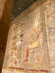 Anubis Chapel at the Mortuary Temple of Hatshepsut in Luxor, Egypt