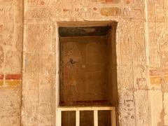 Anubis Chapel in Mortuary Temple of Hatshepsut at Luxor, Egypt