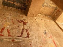 Anubis Chapel at the Mortuary Temple of Hatshepsut, Luxor, Egypt