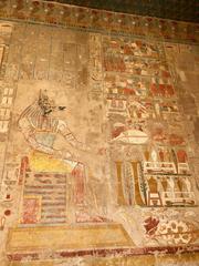 Anubis Chapel at the Mortuary Temple of Hatshepsut in Luxor, Egypt