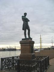 monument to Adam Johann von Krusenstern in Kronstadt, Russia