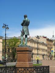 Monument to Krusenstern in Russia