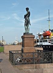 Monument to Krusenstern in Saint Petersburg