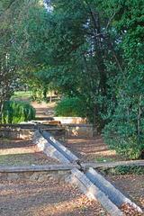 Water pipe system in Pasha's Garden, Thessaloniki