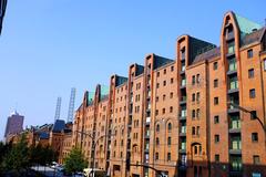 HafenCity in Hamburg during a walk