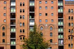 redeveloped warehouse district in Hamburg