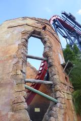 SheiKra roller coaster at Busch Gardens Tampa Bay