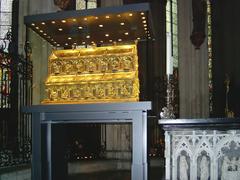 Shrine of the Three Magi at Cologne Cathedral in Germany