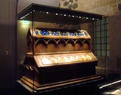 wooden core of the Shrine of the Three Magi in Cologne Cathedral Treasury