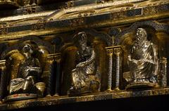 The Shrine of the Three Magi in Cologne Cathedral