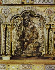 Sculpture of Prophet Nahum by Nicholas of Verdun on the Shrine of the Three Magi