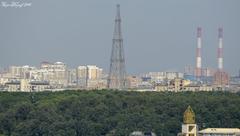 Shukhov Tower view from Sparrow Hills