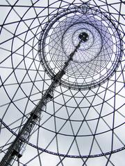 Shukhov radio tower in Moscow