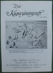 Title page of Die Kapuzinergruft magazine issue 1, 1988