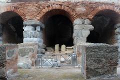 Anfiteatro of Pozzuoli in daylight