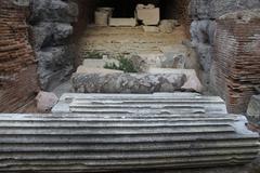 Anfiteatro Pozzuoli ruins with columns